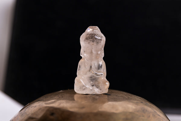 Clear Quartz Buddha