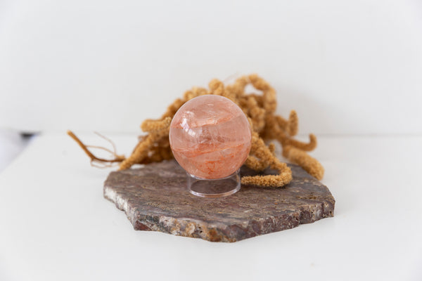 Fire Quartz Sphere #2 - Premium Crystals + Gifts from Clarity Co. - NZ's Favourite Online Crystal Shop