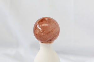 Fire Quartz Sphere #3 - Premium Crystals + Gifts from Clarity Co. - NZ's Favourite Online Crystal Shop