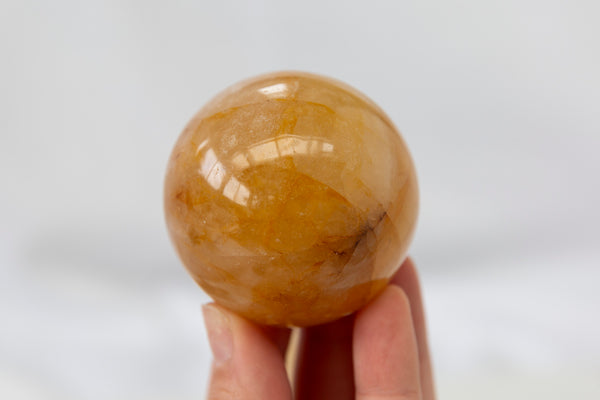 Golden Healer Sphere #5 - Premium Crystals + Gifts from Clarity Co. - NZ's Favourite Online Crystal Shop