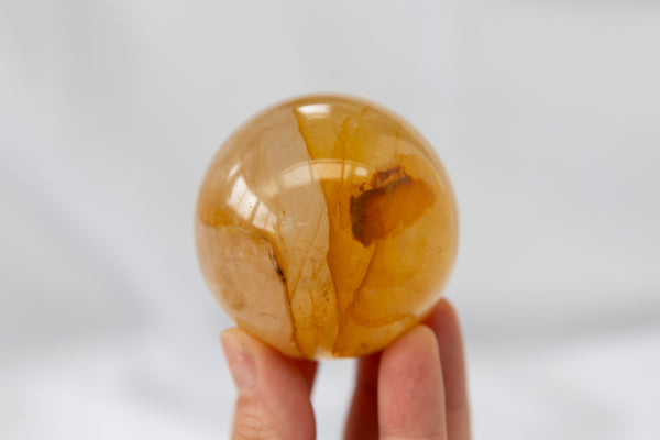 Golden Healer Sphere #6 - Premium Crystals + Gifts from Clarity Co. - NZ's Favourite Online Crystal Shop