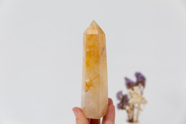 Golden Healer Tower #10 - Premium Crystals + Gifts from Clarity Co. - NZ's Favourite Online Crystal Shop