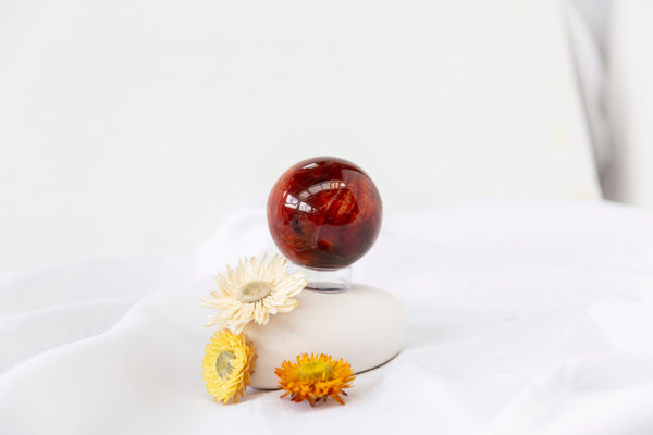 Carnelian Sphere #10 - Premium Crystals + Gifts from Clarity Co. - NZ's Favourite Online Crystal Shop