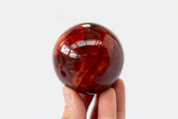 Carnelian Sphere #10 - Premium Crystals + Gifts from Clarity Co. - NZ's Favourite Online Crystal Shop