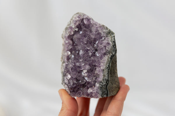 Amethyst Cut Base #5 - Premium Crystals + Gifts from Clarity Co. - NZ's Favourite Online Crystal Shop