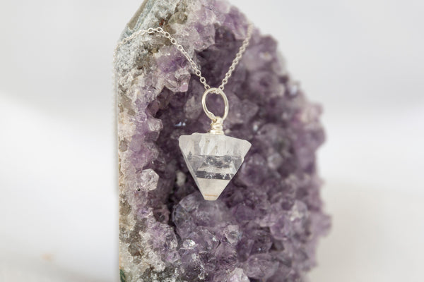 Apophyllite Point Necklace - Premium Crystals + Gifts from Clarity Co. - NZ's Favourite Online Crystal Shop