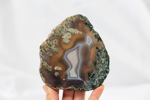 Moss Agate Slab #1 - Premium Crystals + Gifts from Clarity Co. - NZ's Favourite Online Crystal Shop