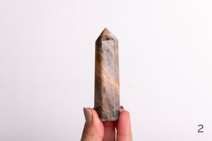 Black Moonstone Polished Points - Premium Crystals + Gifts from Clarity Co. - NZ's Favourite Online Crystal Shop