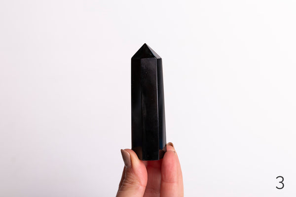 Black Obsidian Polished Points - Premium Crystals + Gifts from Clarity Co. - NZ's Favourite Online Crystal Shop