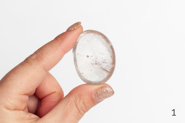 Clear Quartz Palmstones - Premium Crystals + Gifts from Clarity Co. - NZ's Favourite Online Crystal Shop