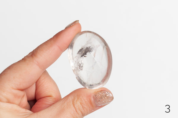 Clear Quartz Palmstones - Premium Crystals + Gifts from Clarity Co. - NZ's Favourite Online Crystal Shop