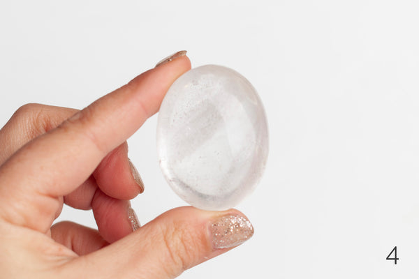 Clear Quartz Palmstones - Premium Crystals + Gifts from Clarity Co. - NZ's Favourite Online Crystal Shop