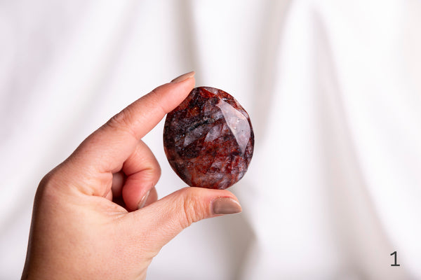 Fire Quartz Palmstones - Premium Crystals + Gifts from Clarity Co. - NZ's Favourite Online Crystal Shop