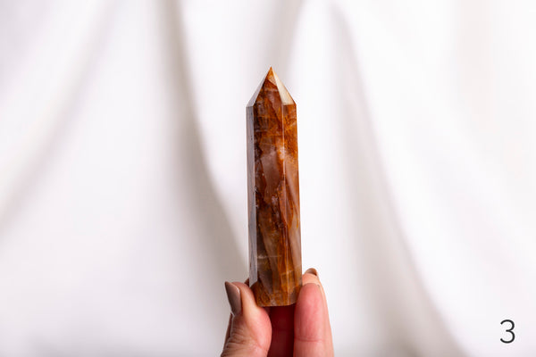 Golden Healer Polished Points - Premium Crystals + Gifts from Clarity Co. - NZ's Favourite Online Crystal Shop