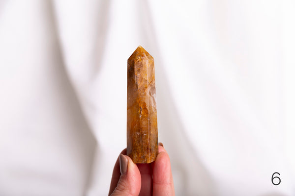 Golden Healer Polished Points - Premium Crystals + Gifts from Clarity Co. - NZ's Favourite Online Crystal Shop