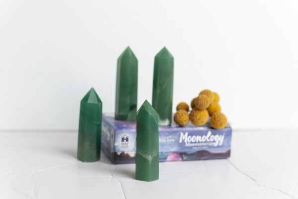 Aventurine Polished Points - Premium Crystals + Gifts from Clarity Co. - NZ's Favourite Online Crystal Shop