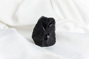 Black Obsidian Cut Base #2 - Premium Crystals + Gifts from Clarity Co. - NZ's Favourite Online Crystal Shop