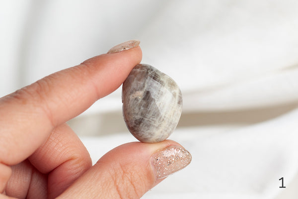 Moonstone/Sunstone Tumbles - Premium Crystals + Gifts from Clarity Co. - NZ's Favourite Online Crystal Shop