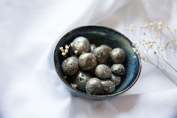 Pyrite Tumblestones - Premium Crystals + Gifts from Clarity Co. - NZ's Favourite Online Crystal Shop