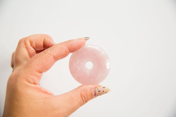 Rose Quartz Donut - Premium Crystals + Gifts from Clarity Co. - NZ's Favourite Online Crystal Shop