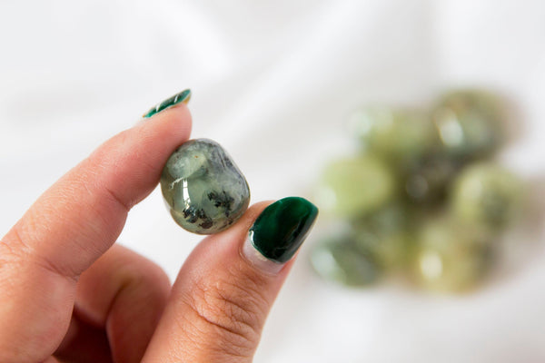 Prehnite Tumblestones - Premium Crystals + Gifts from Clarity Co. - NZ's Favourite Online Crystal Shop