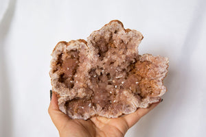 Pink Amethyst XL Geode #2 - Premium Crystals + Gifts from Clarity Co. - NZ's Favourite Online Crystal Shop