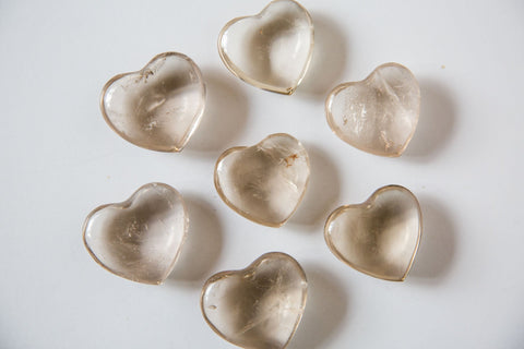 Smoky Quartz Mini Hearts - Premium Crystals + Gifts from Clarity Co. - NZ's Favourite Online Crystal Shop